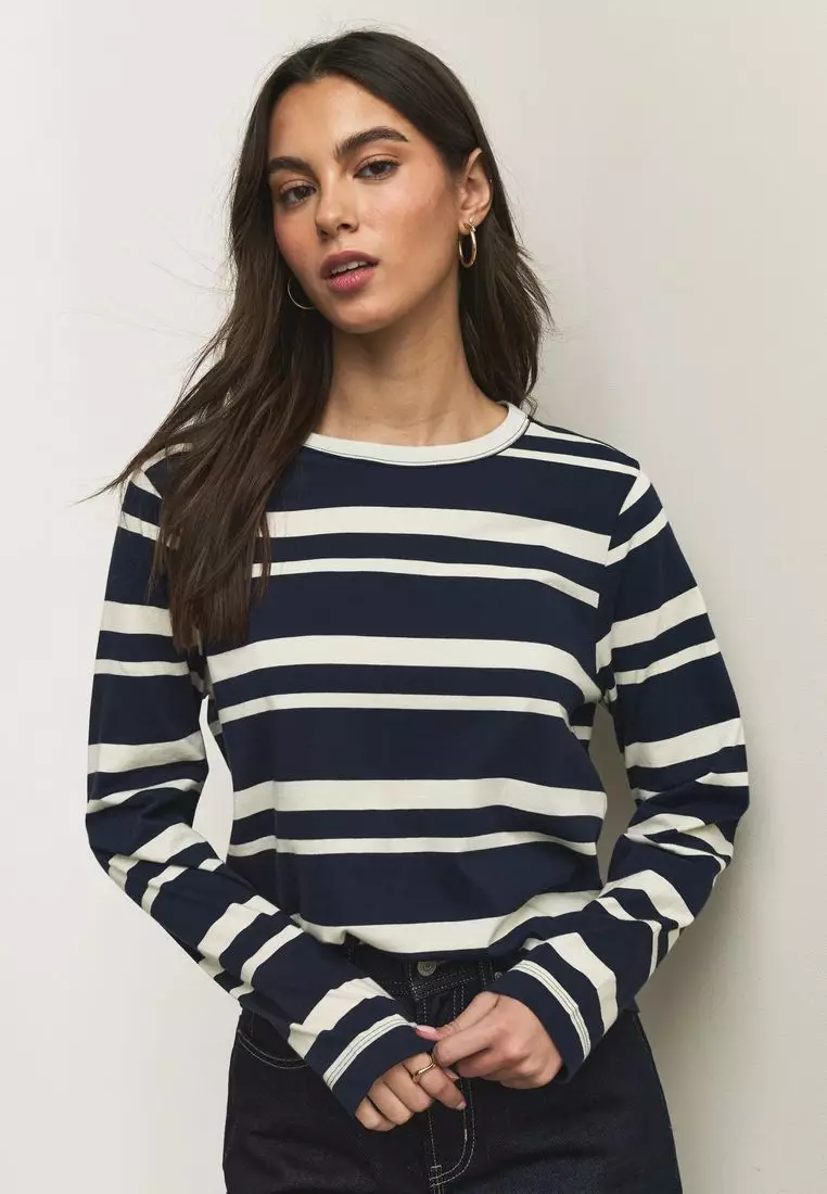 Long Sleeve Crew Neck T-Shirt