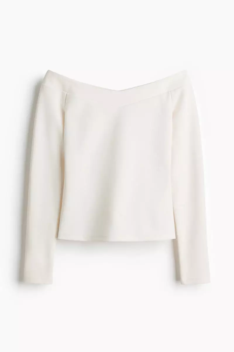 Off-the-shoulder top