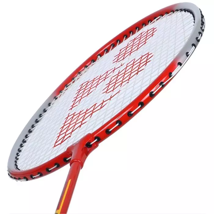 Paket Lengkap Pemula Raket Badminton Yonex GR303 Merah dan Shuttlecock Adidas TS3 Nylon Isi 6