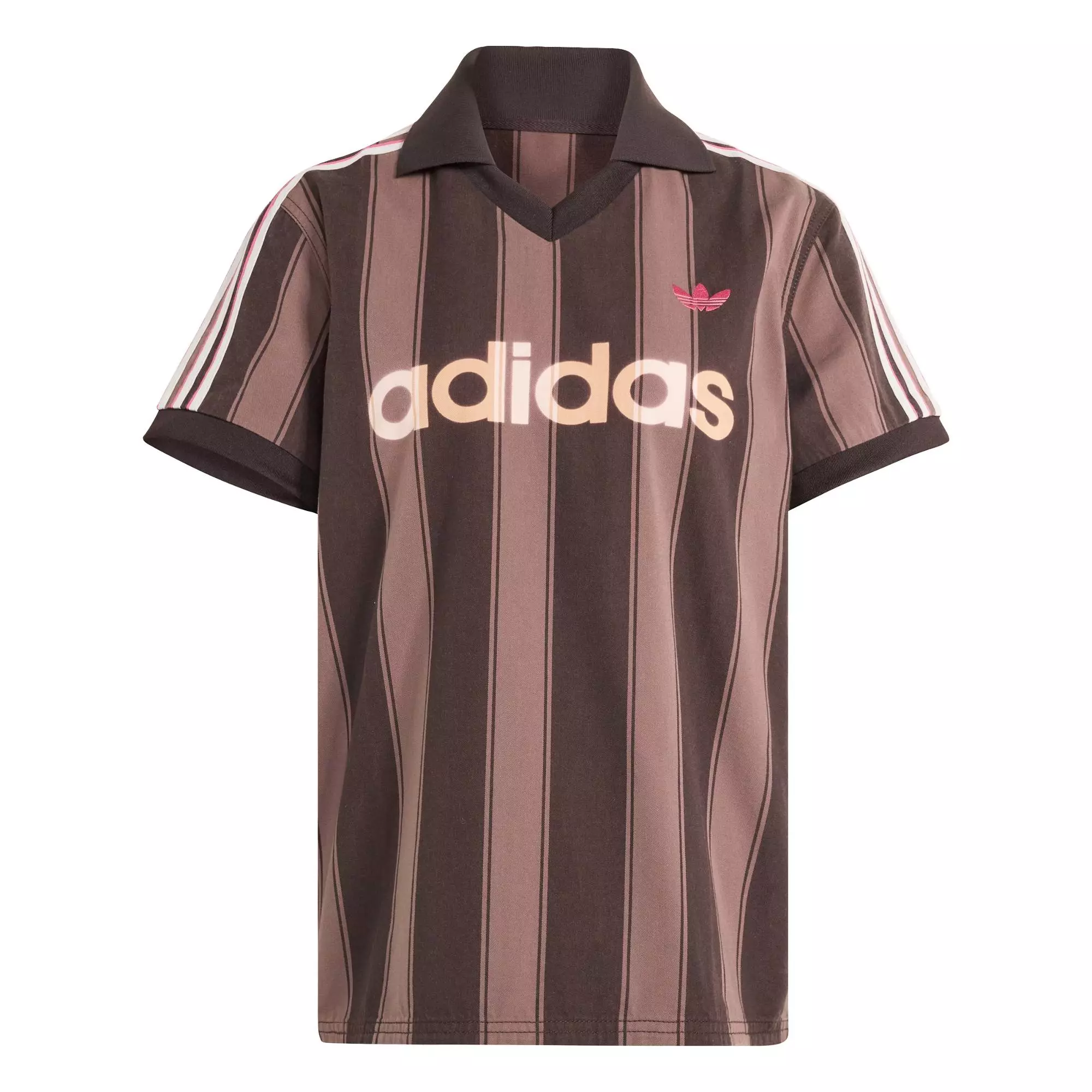 Lifestyle TWILL FOOTBALL JERSEY Women Brown KD5450
