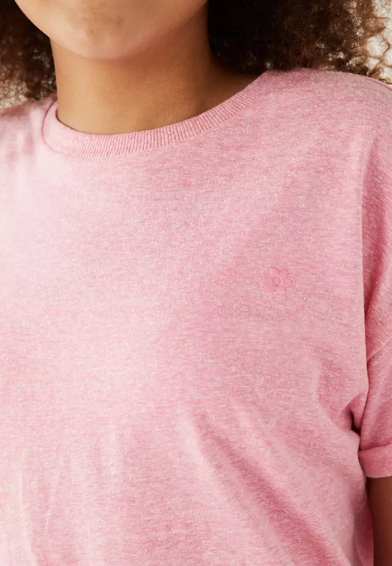 Cotton Blend T-Shirt