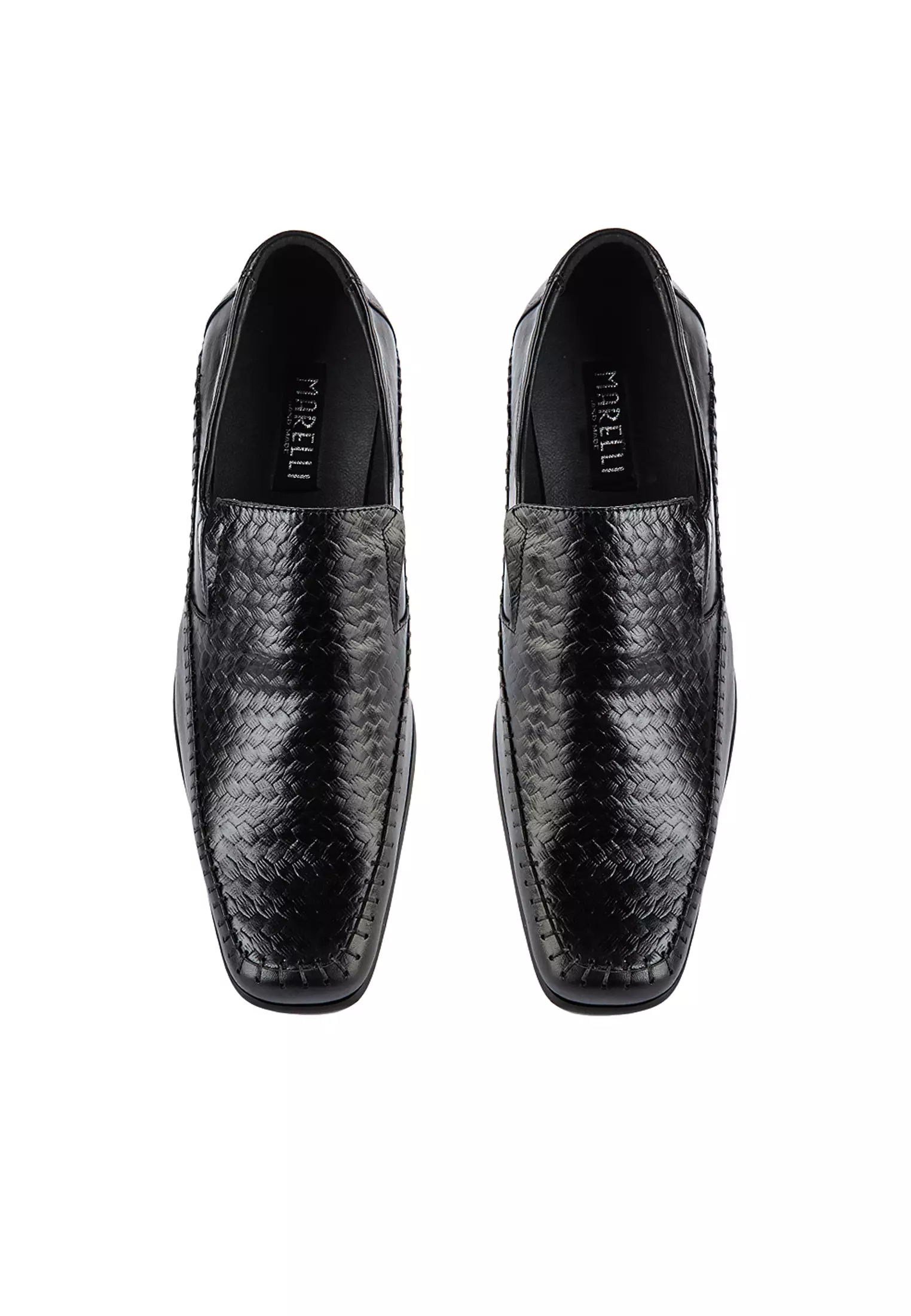 Jaxson Cow Leather Men Dress Shoes Formal Pantofel