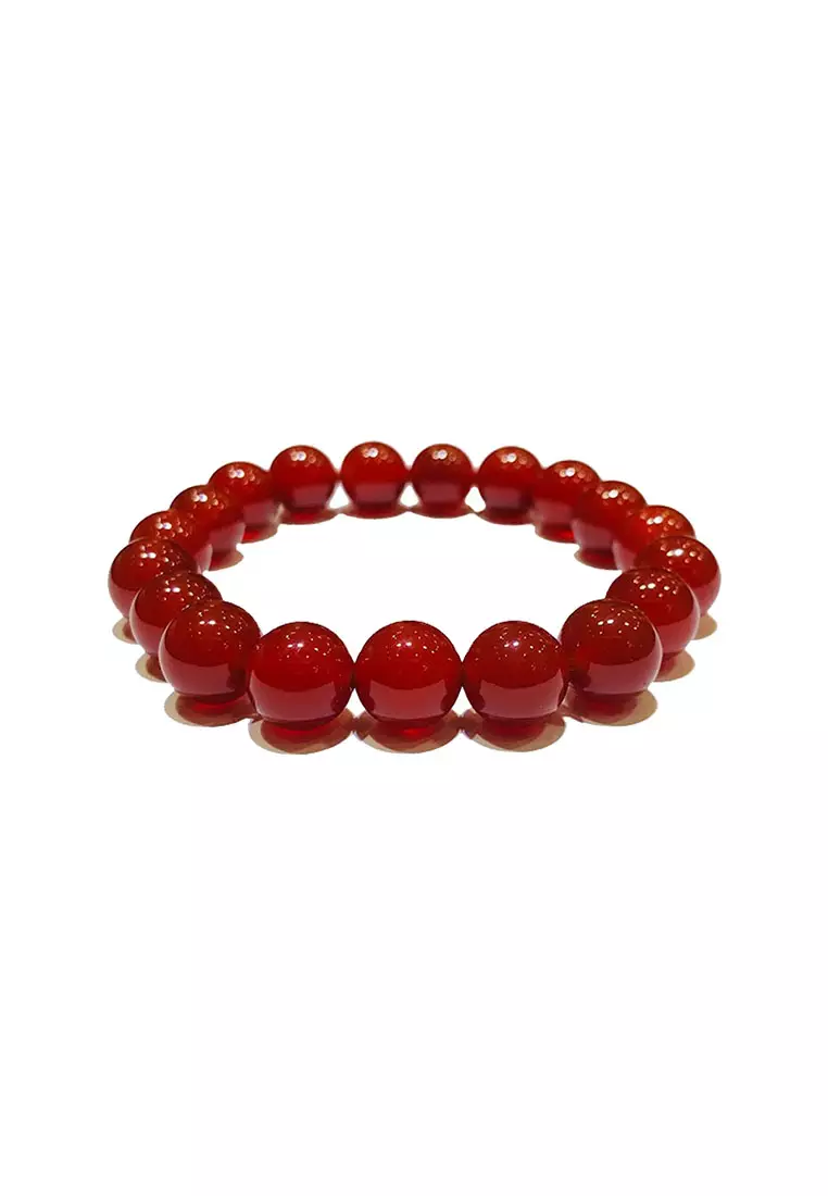Red agate bracelet hotsell
