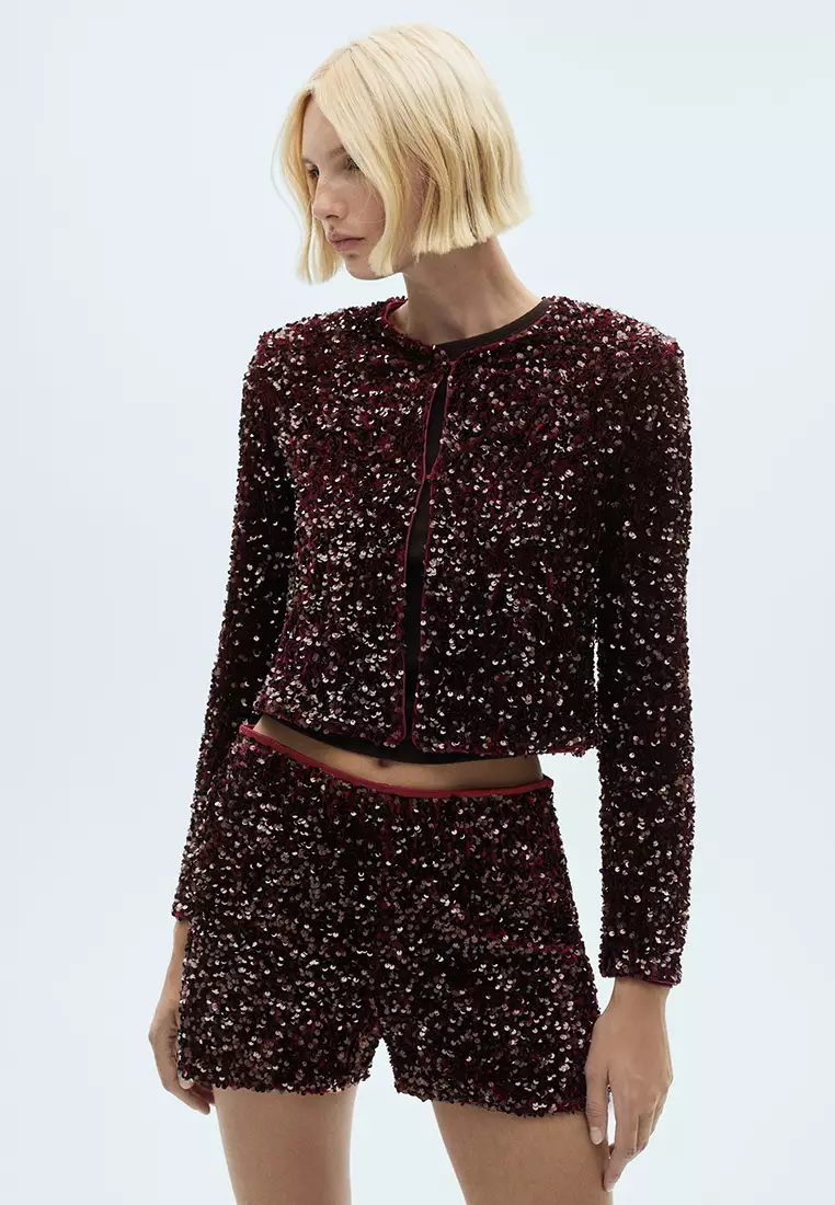 Sequin Shorts