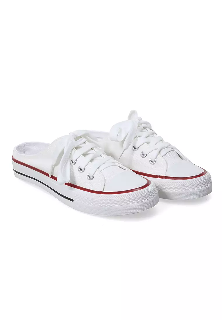 Jual Evernoon Sneakers Slip On Casual Pria Wanita Tali Ikat