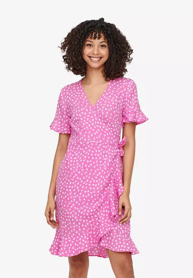 Wrap on sale dress only
