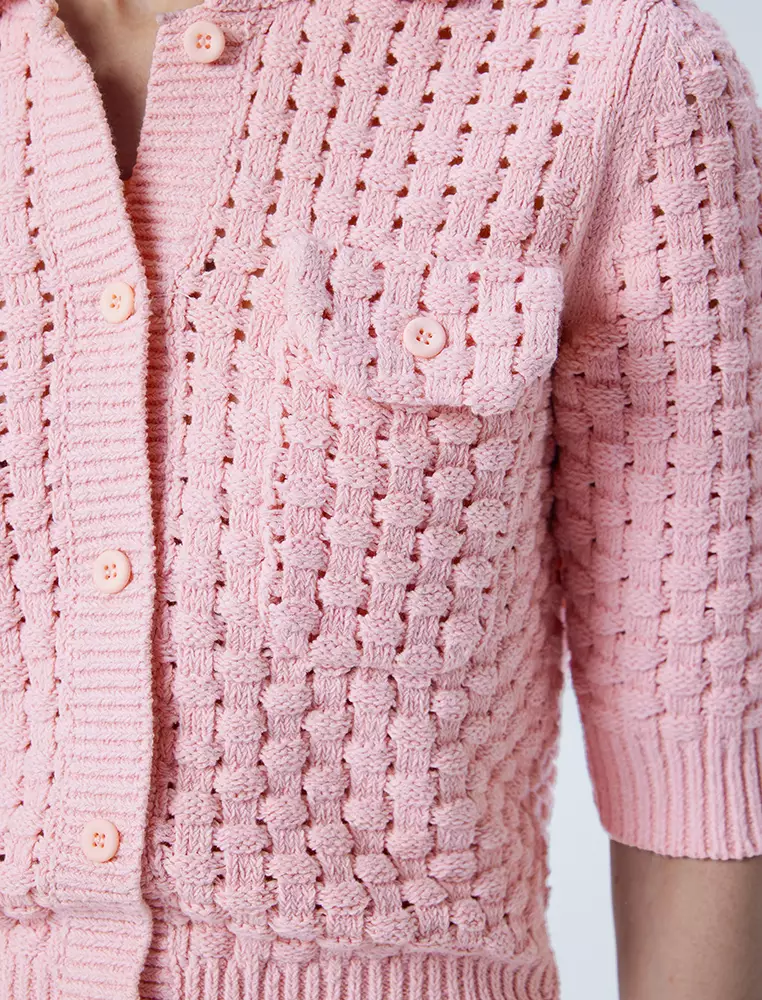 Short Cardigan Sweater