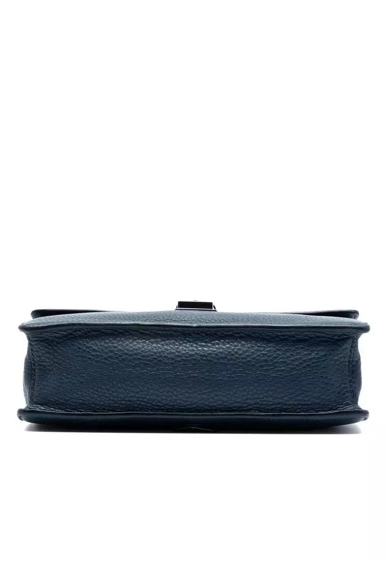Pre-Loved Prada Vitello Daino Clutch