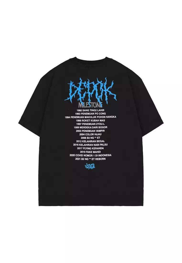 3Second x Dagelan T-Shirt Short Sleeve Regular Fit Cotton Difranco OL-420725