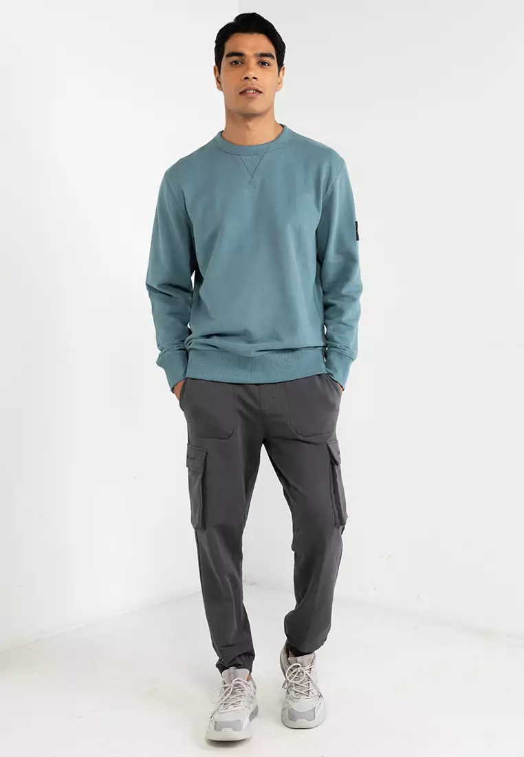 Calvin Klein Badge Crew Neck Sweatshirt - Calvin Klein Jeans 2024 | Buy ...