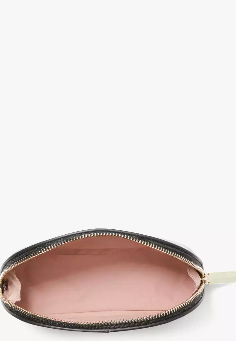Dome top cosmetic bag