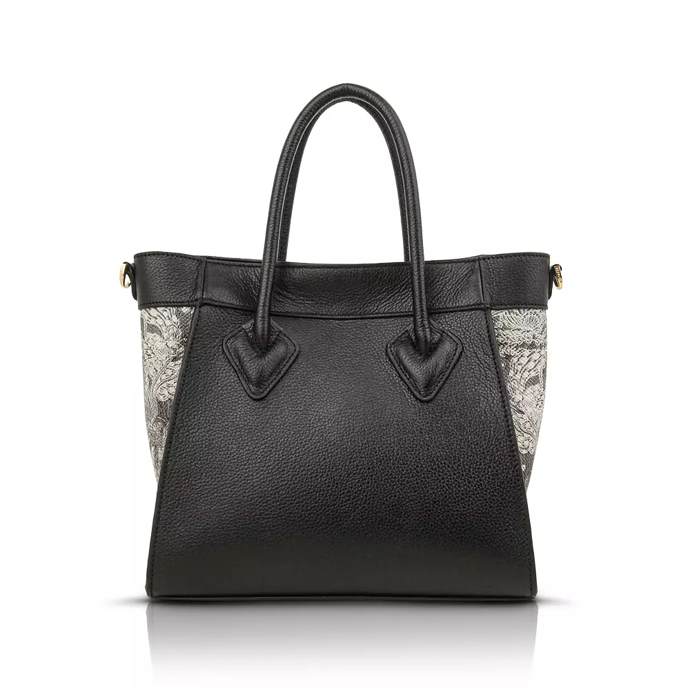 Canta Satchel Flower Prt