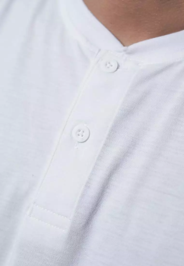 MATSUDA Kaos Polo Henley Nihama