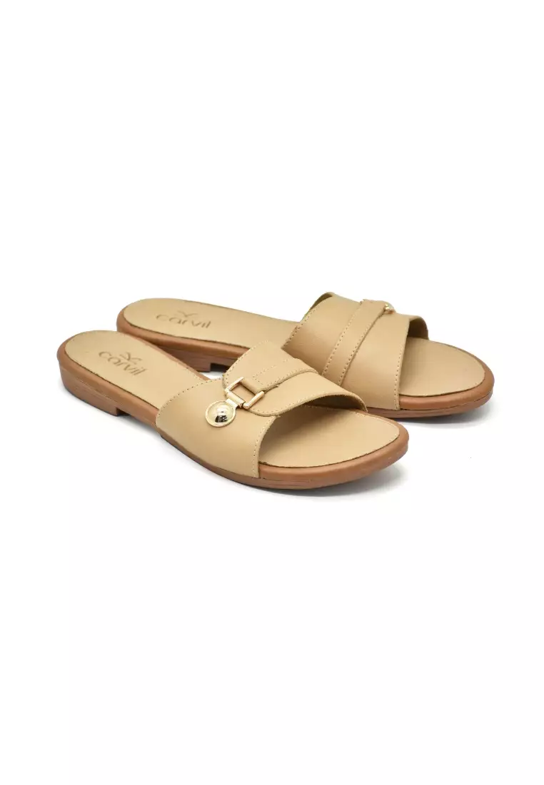 Carvil Sandal Wanita Stevia-02 L Cream