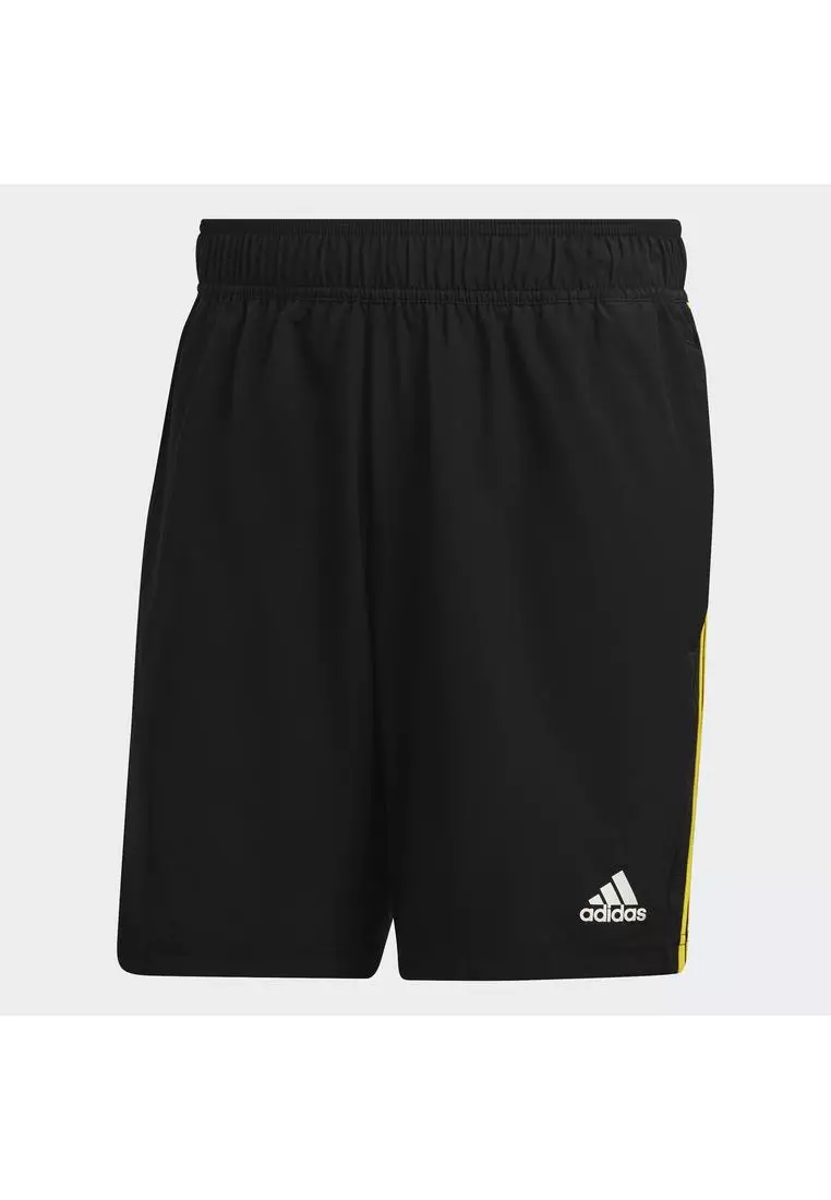 adidas women's 3 stripes 5 inch mesh shorts