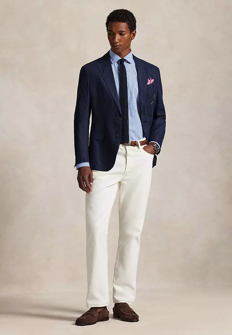 Custom Fit Striped Poplin Shirt