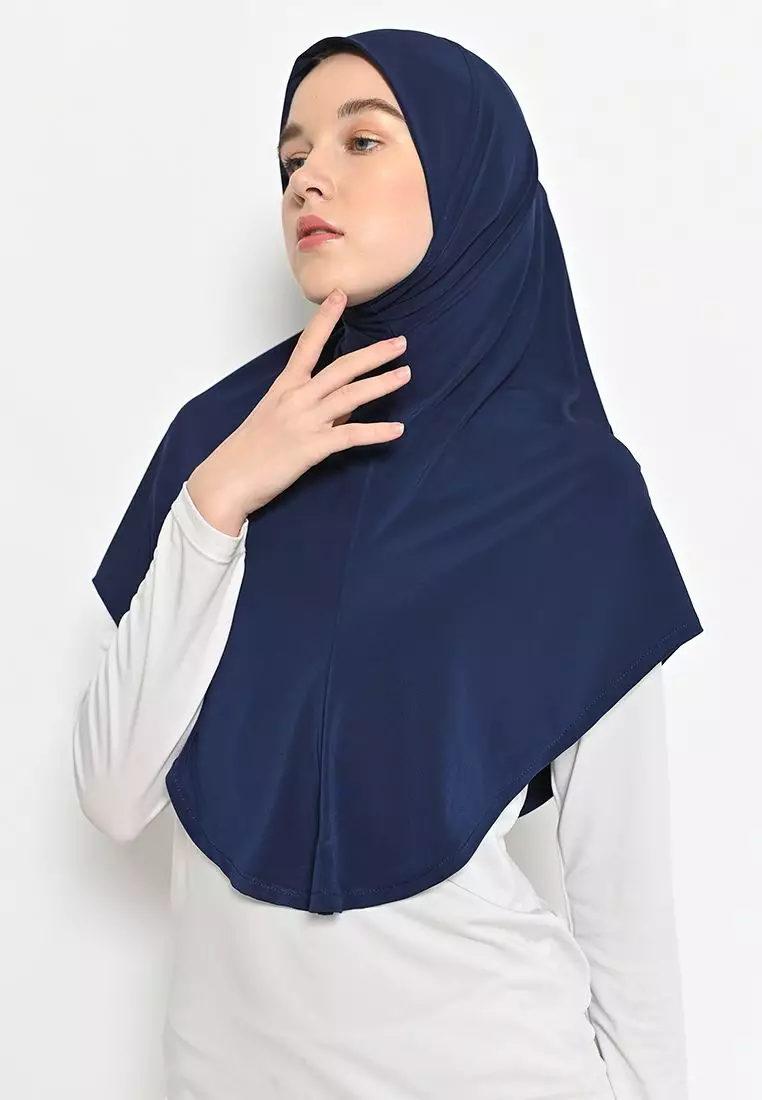 Tasya Hijab Sporty Navy