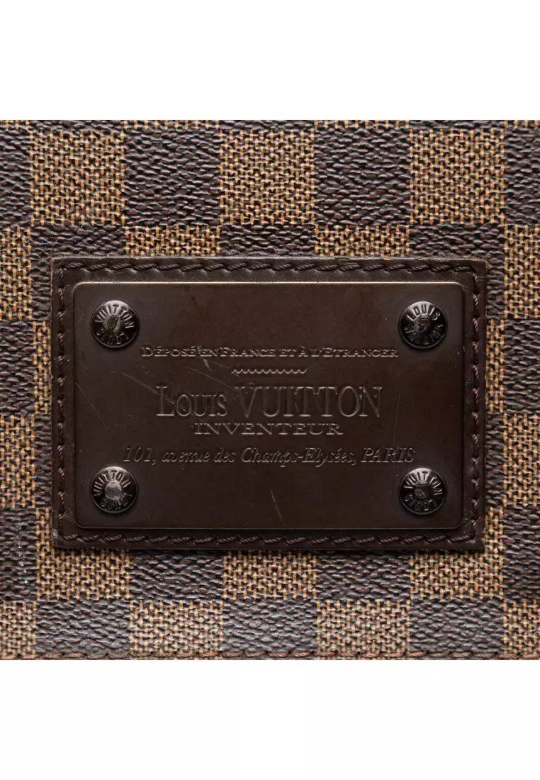 Pre-Loved Louis Vuitton Damier Ebene Brooklyn Mm