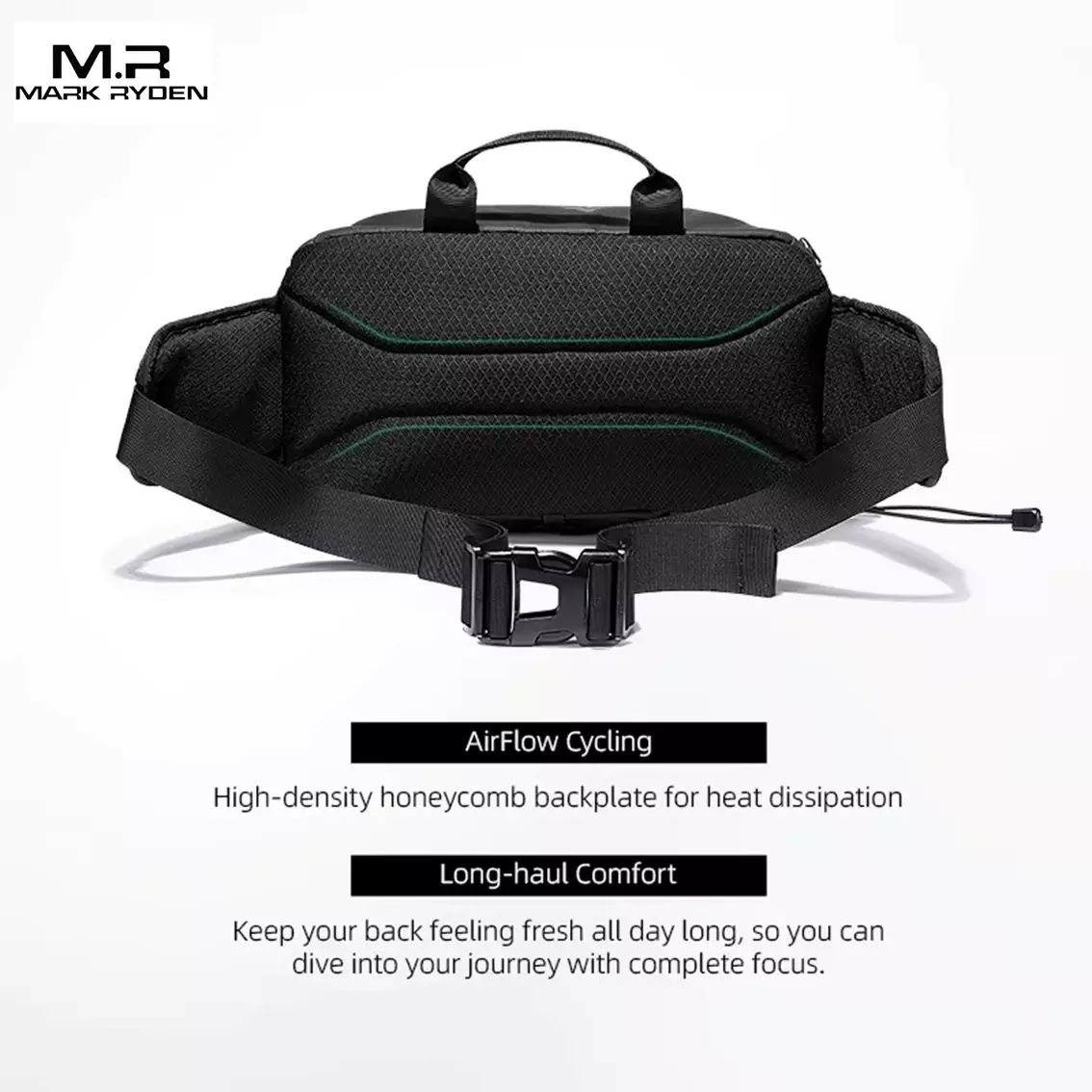 Mark Ryden MR482 Tas Selempang Tas Pinggang Pria Crossbody Waist Bag