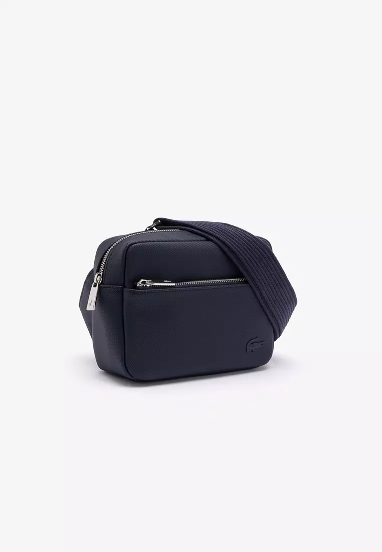 Lacoste men's classic messenger bag hotsell
