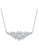 Smiling Rocks white 10K White Gold 0.55ct Lab Grown Diamond Drizzle Necklace D04D1AC12B8A24GS_1