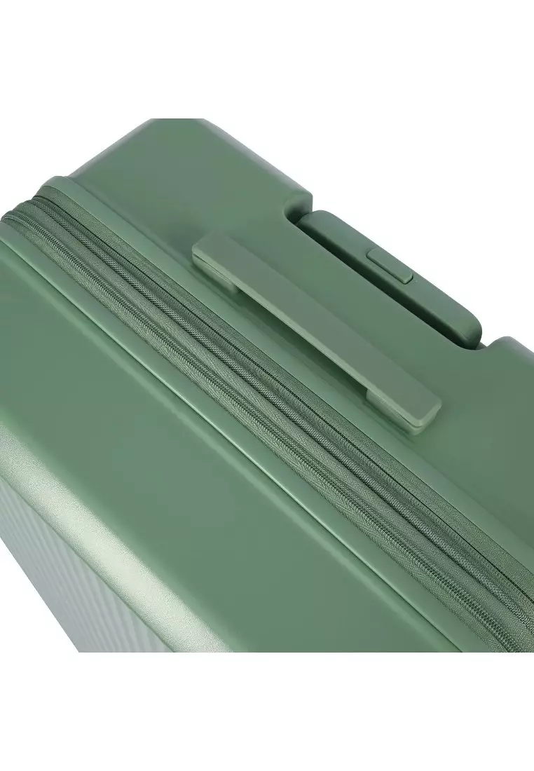 Crossing VIVE Polycarbonate Expandable Medium Luggage V2 - Sage Green