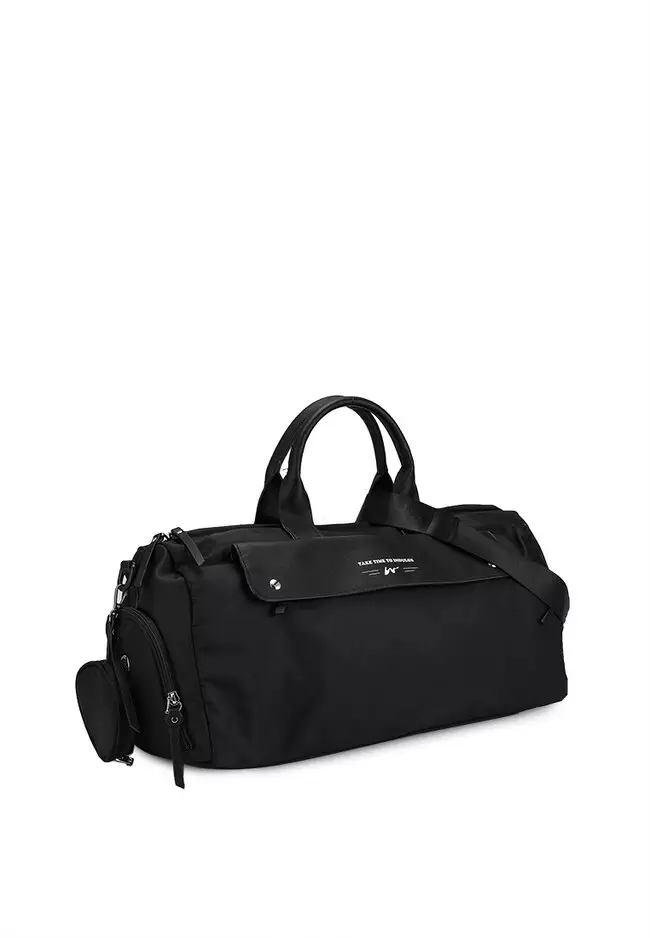 Buy Bagstation Trimmed Travel Duffle Gym Bag 2023 Online ZALORA