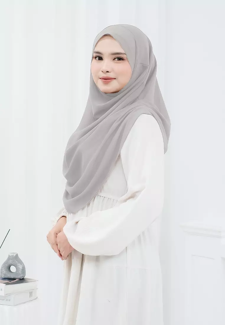 HIJAB INSTAN NASHWA - GREY