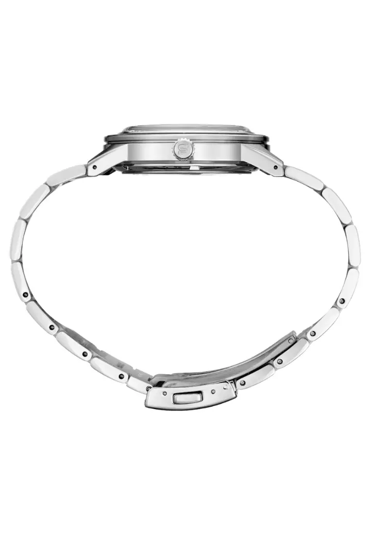 Seiko Presage Style 60’s Series Ivory Dial Stainless Steel Band Automatic Watch SRPG03J1