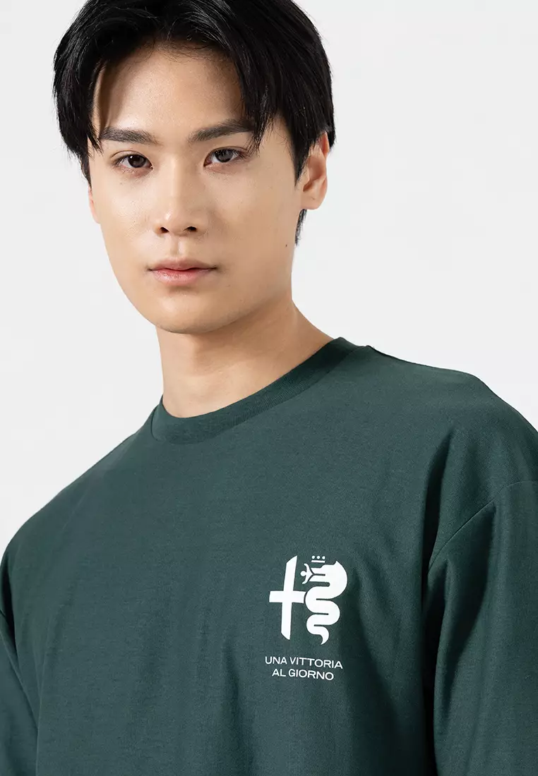 Cropped Fit Alfa Romeo T-Shirt