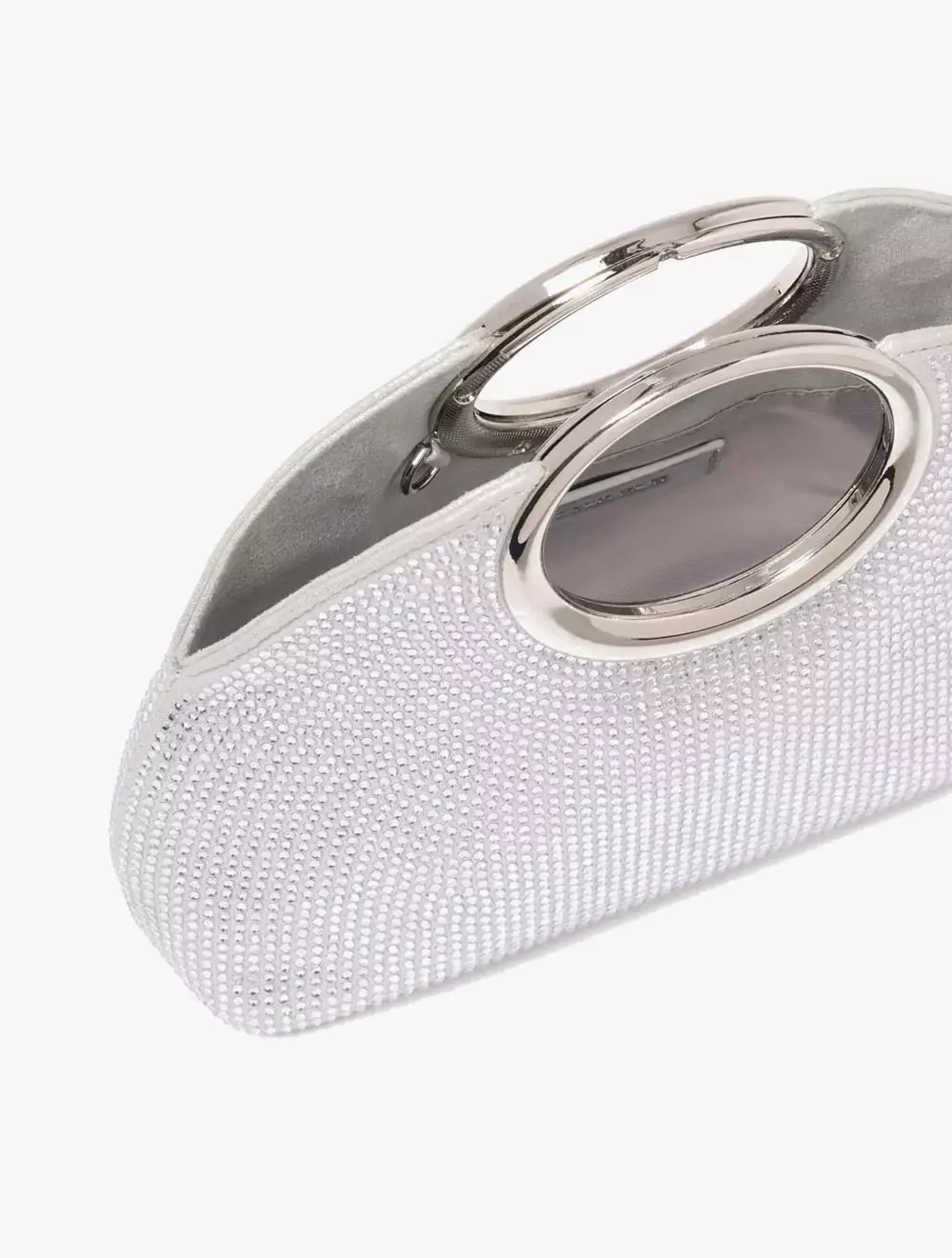 Rachel Round Handle Sparkle Clutch