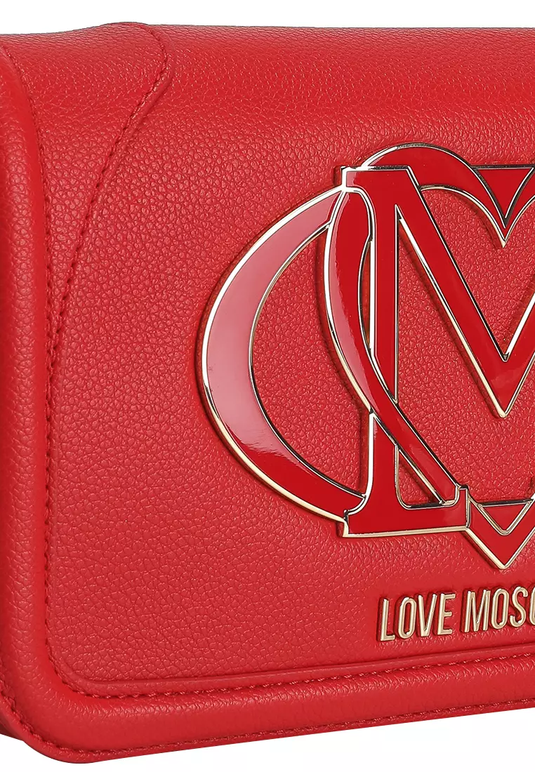 Maxi Logo Chain Crossbody Bag (nt)