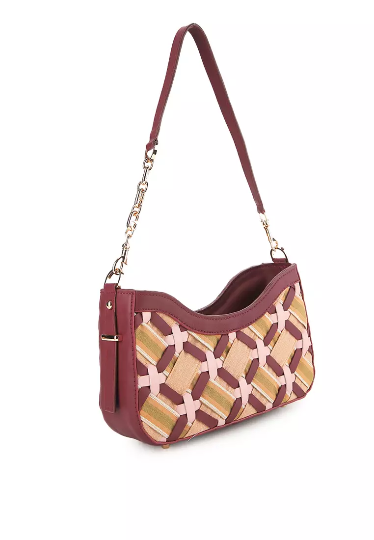 Tala Shoulder Bag - Tas Anyaman Wanita Kulit Asli - Genuine Leather Premium Handmade