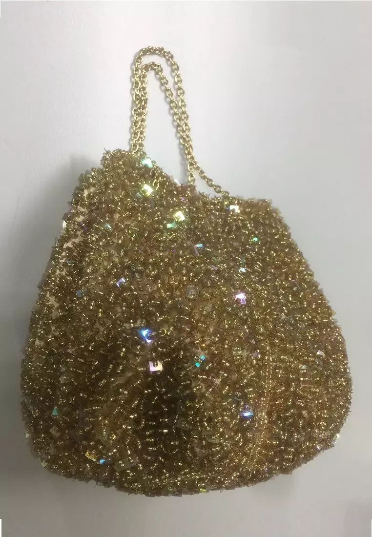 華麗閃亮釘珠手袋