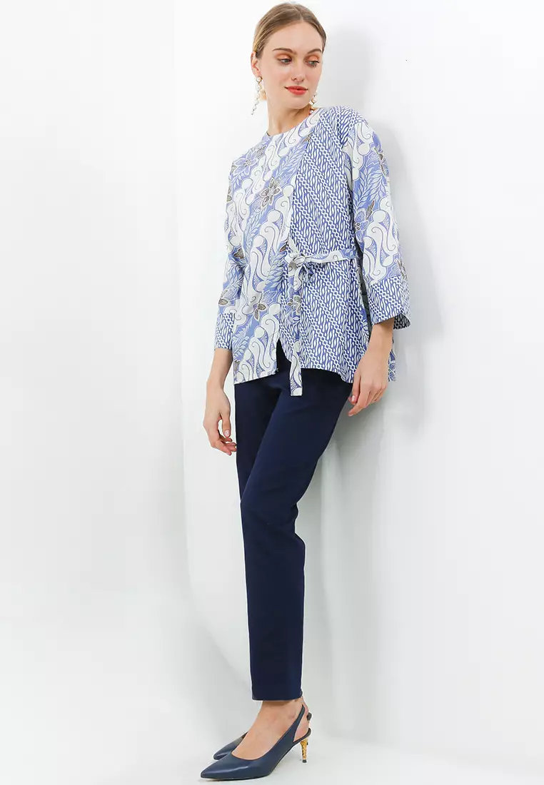 Seno Blouse Batik Wanita Exclusive Premium Casual Modern
