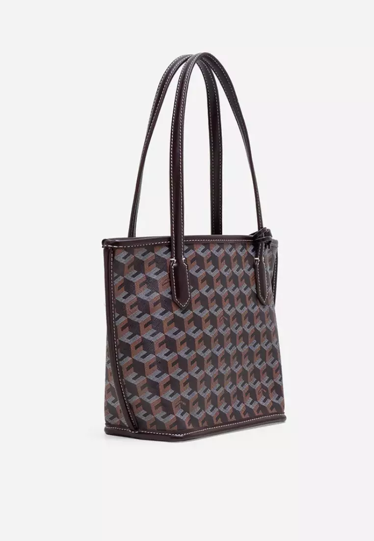 Russo Mini Tote Bag Chestnut Brown