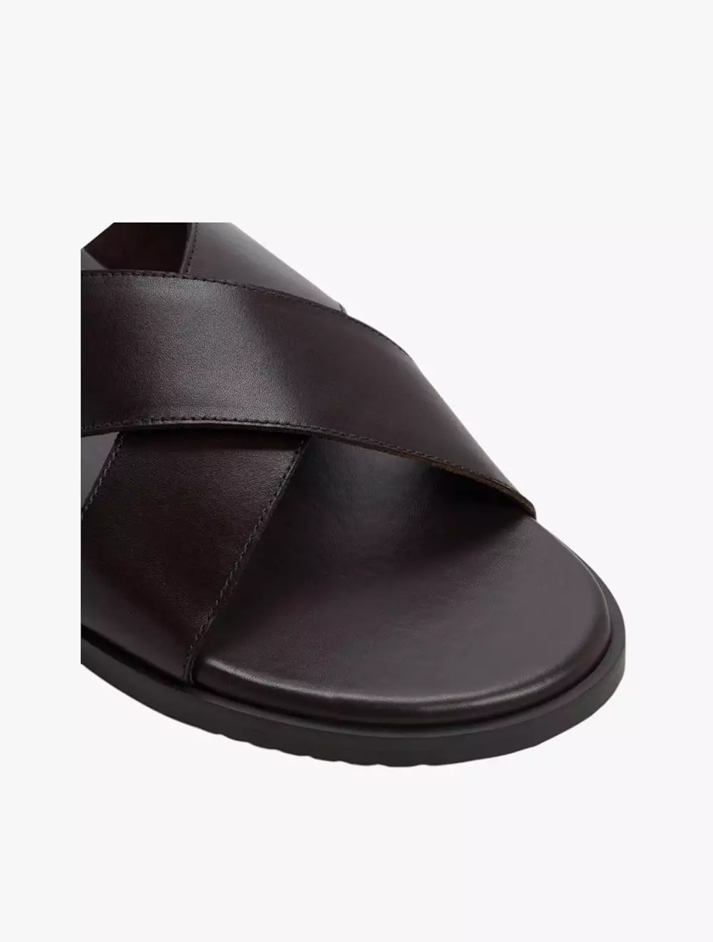Aldo Erik Men's Flat Sandals - Dark Brown