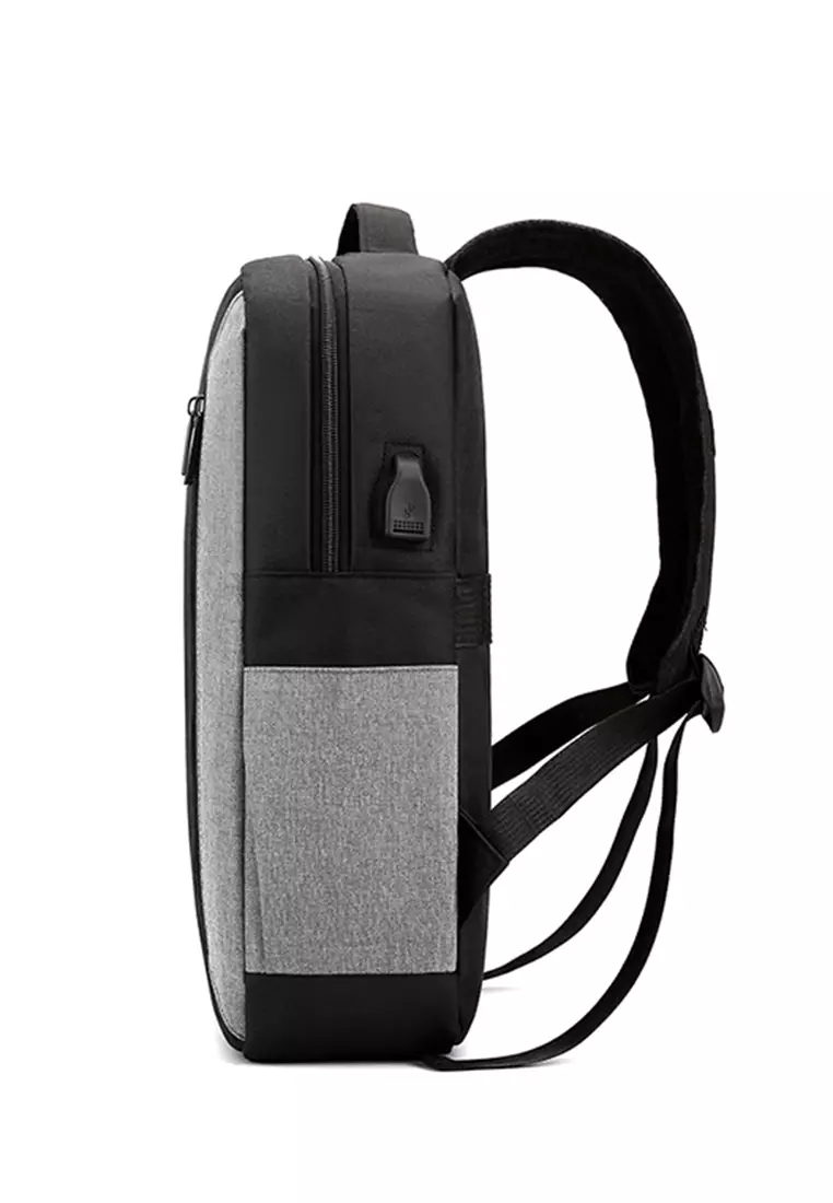 Buy Lara Men's Latest Large Volume Business Laptop Backpack Grey