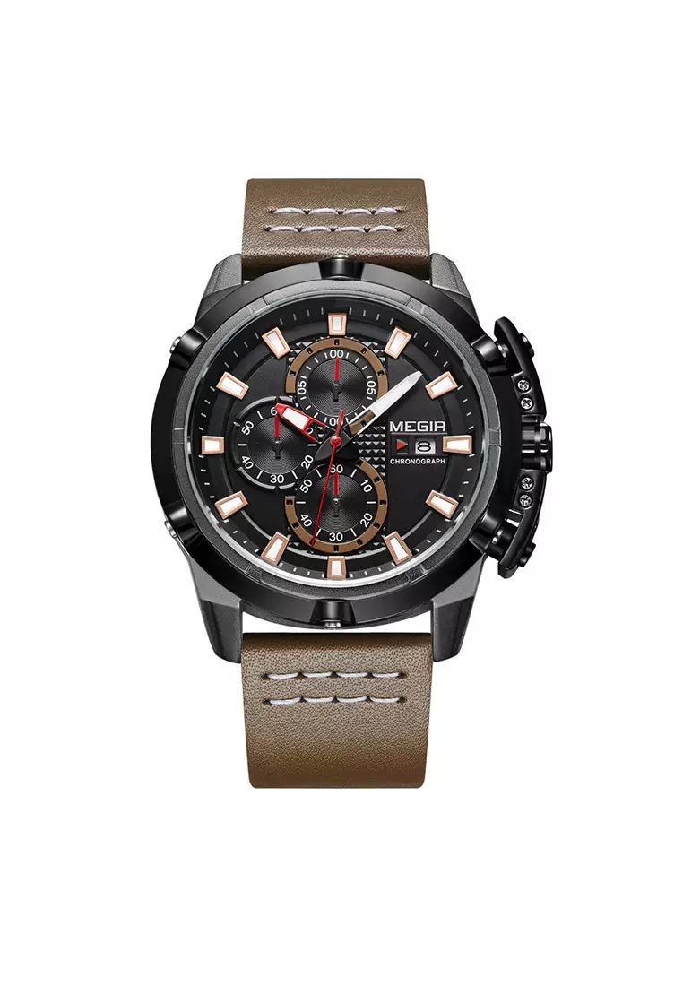 Buy MEGIR MEGIR Valir Men Quartz Watch Luxury Brand Chronograph
