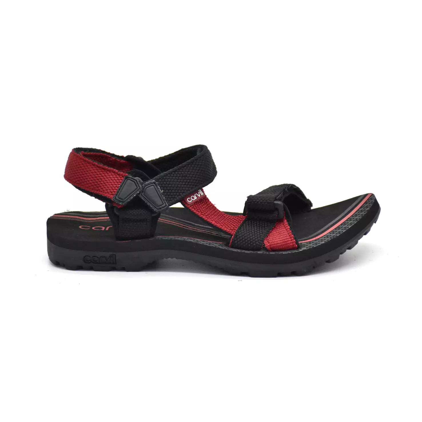 Carvil Sandal Gunung Pria Damavand-GM Black/Red