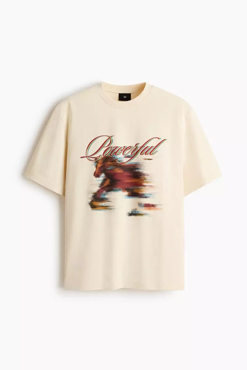 Loose Fit Printed T-shirt