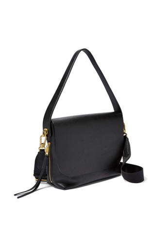 Jual Fossil Fossil Maya Leather Crossbody Black 