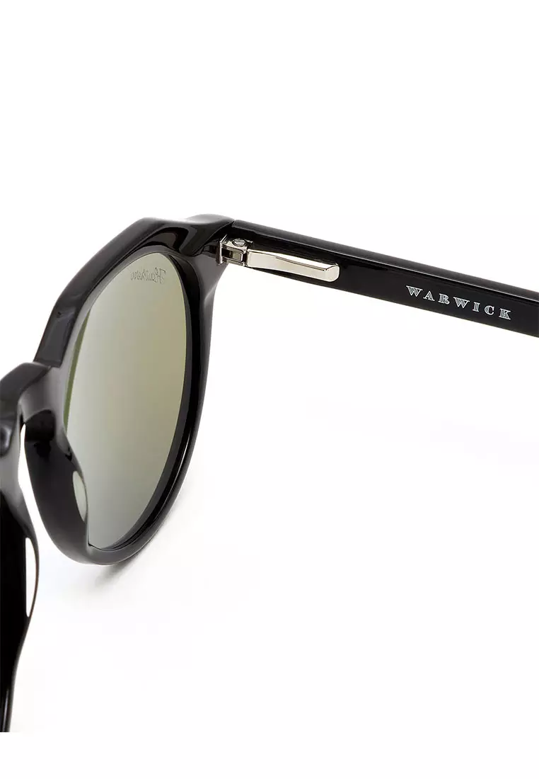 HAWKERS Diamond Black Clear Blue WARWICK X Sunglasses for Men and Women. Official Product Designed in Spain