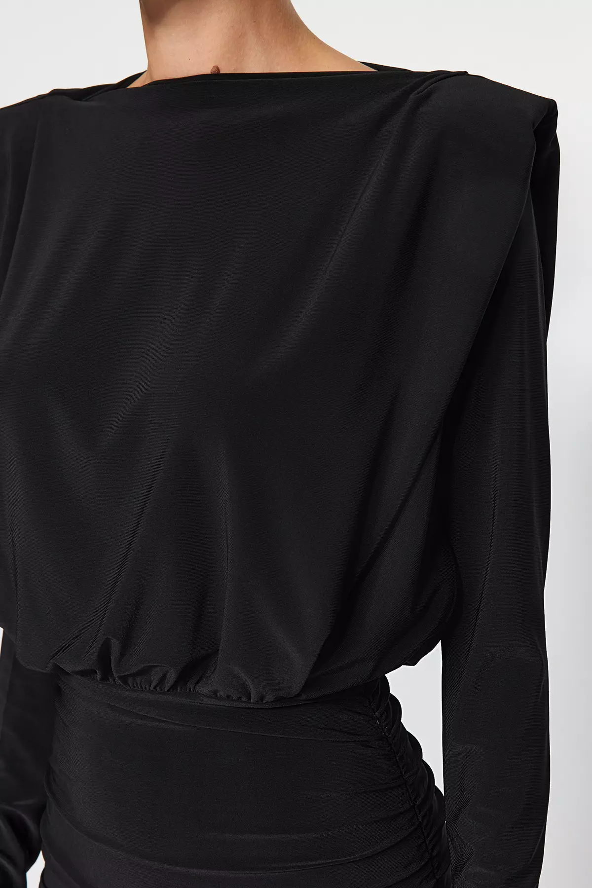 Shoulder Detail Bodycon Dress