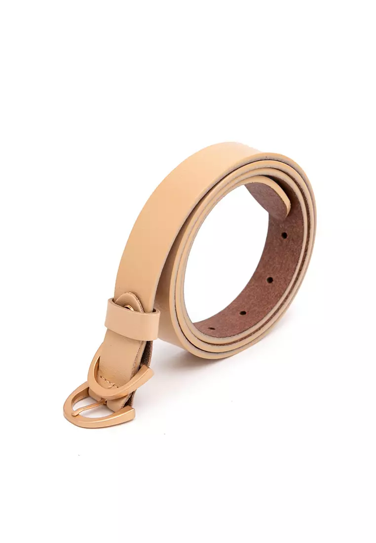 GYKACO JANICA Beige - Ikat Pinggang Wanita - Fashion Belt / Sabuk