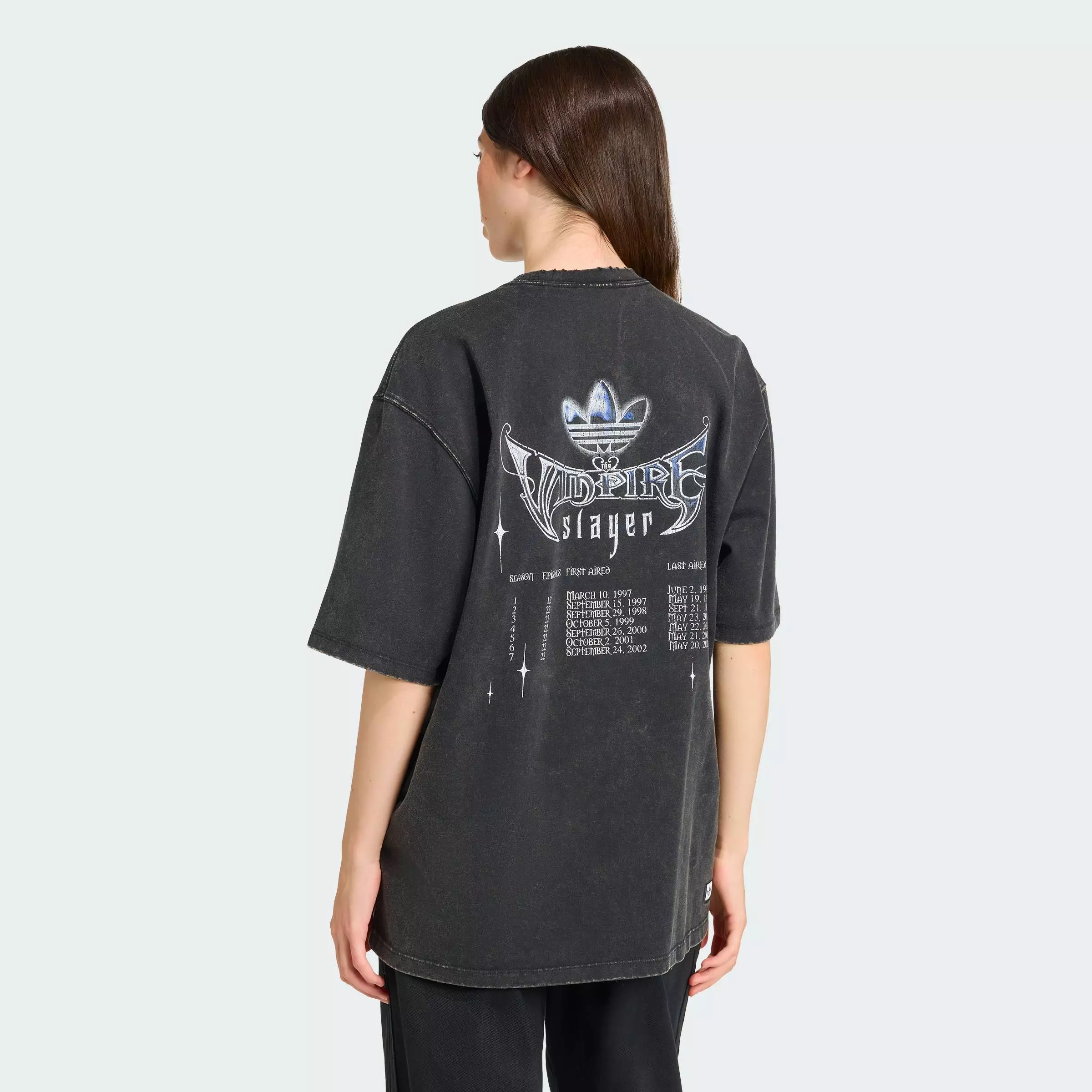 Lifestyle 20th Century Fox Disney Tee Oversized Women Black JW0154