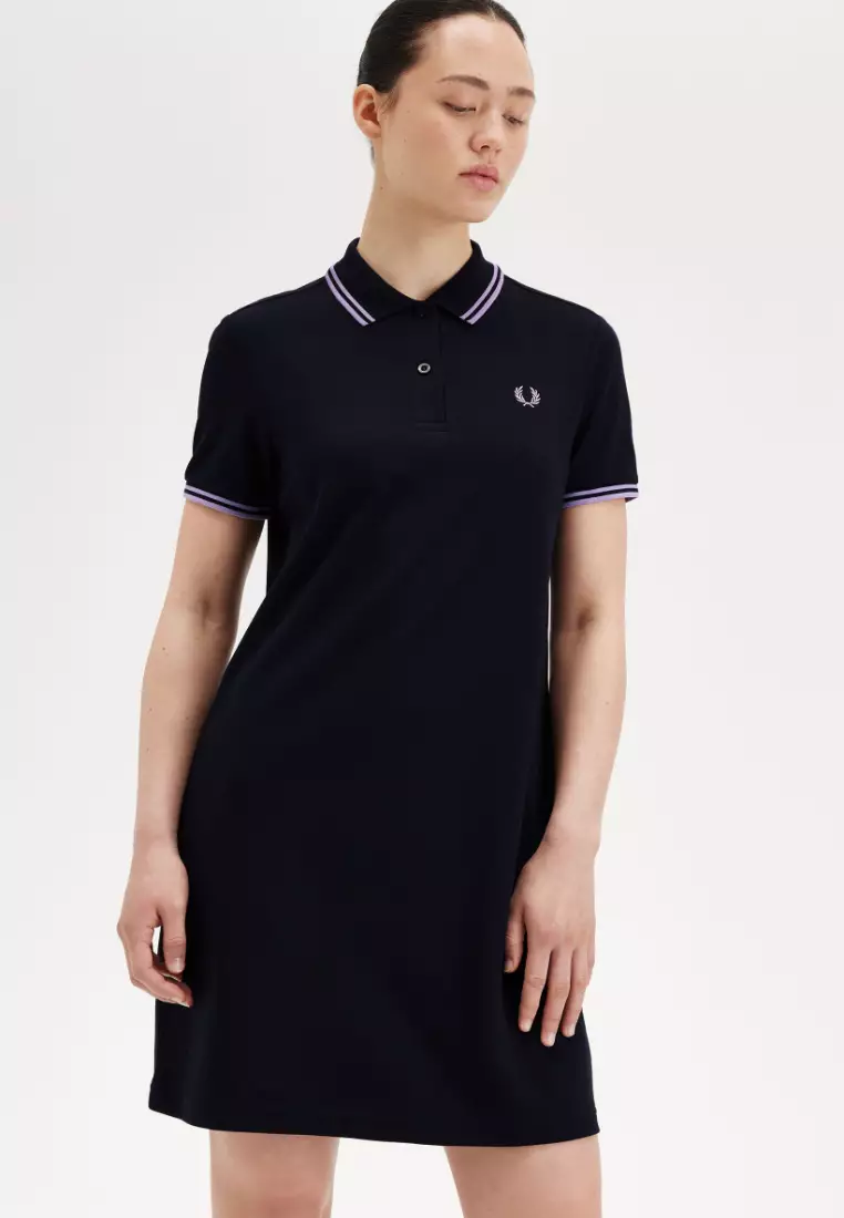 Fred Perry D3600 Twin Tipped Fred Perry Dress (Navy / Ultra Violet)