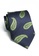 Splice Cufflinks blue Mahal Series Green Paisley Design Navy Blue Polyester Tie SP744AC85ILQSG_1