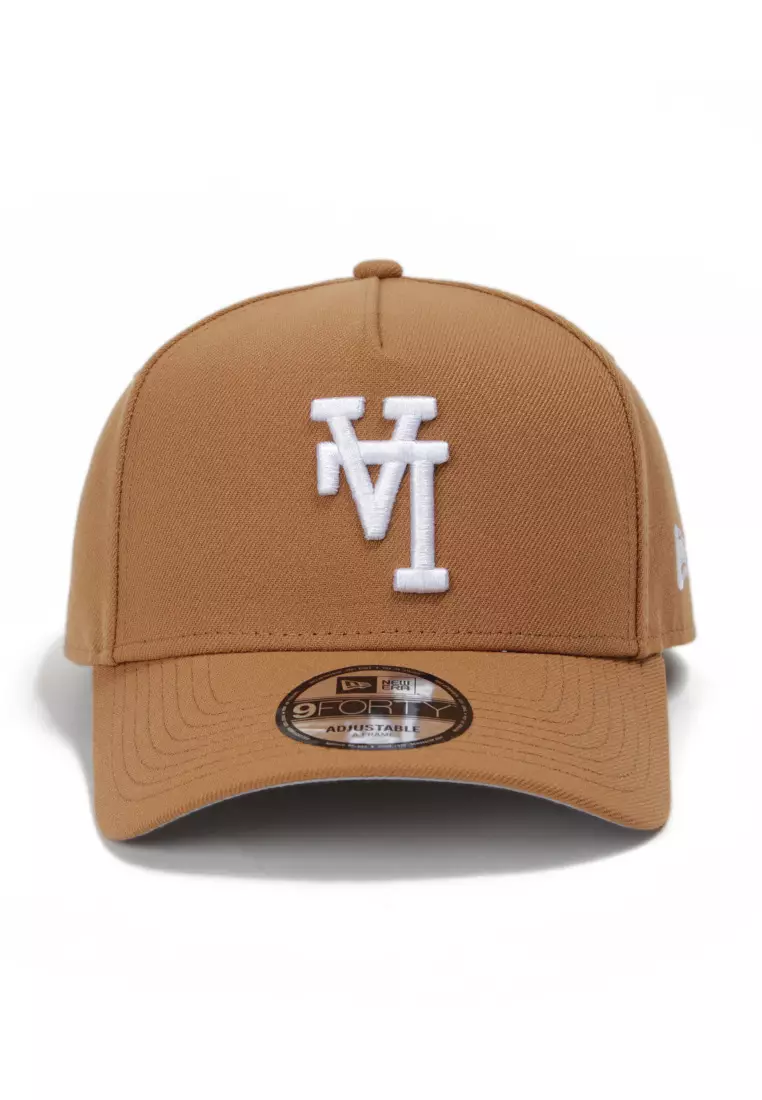 Los Angeles Dodgers MLB UPSIDE DOWN Light Bronze 9FORTY Snapback Cap