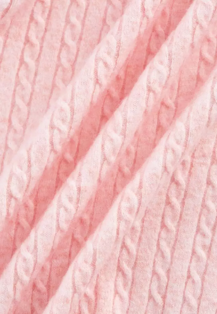 G2000 Cable Cropped Cardigan